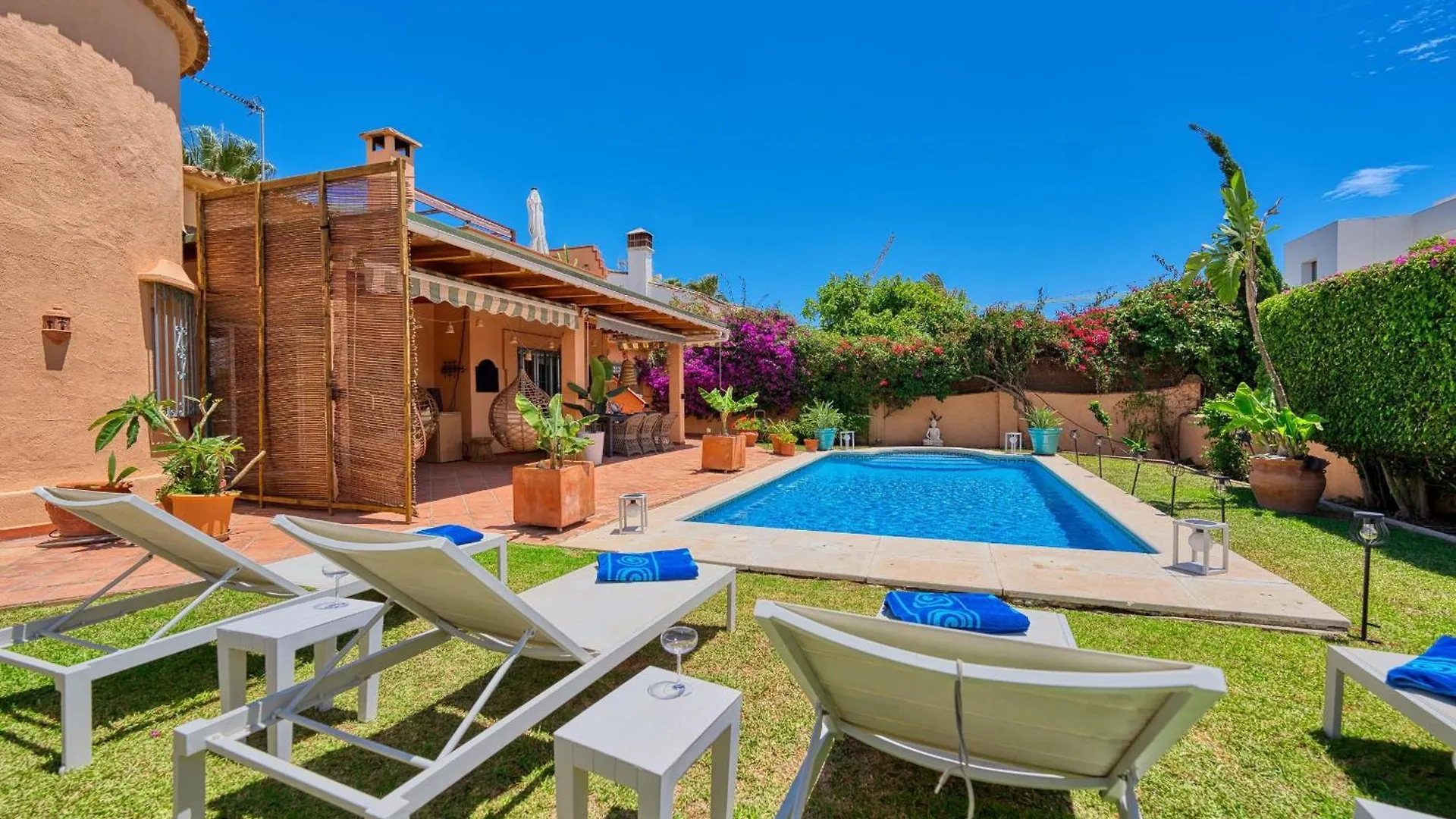 1109 * Panorama Sea View Family Villa Roof Terrace- Annex Marbella