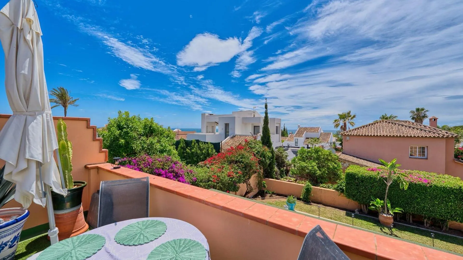 1109 * Panorama Sea View Family Villa Roof Terrace- Annex Marbella