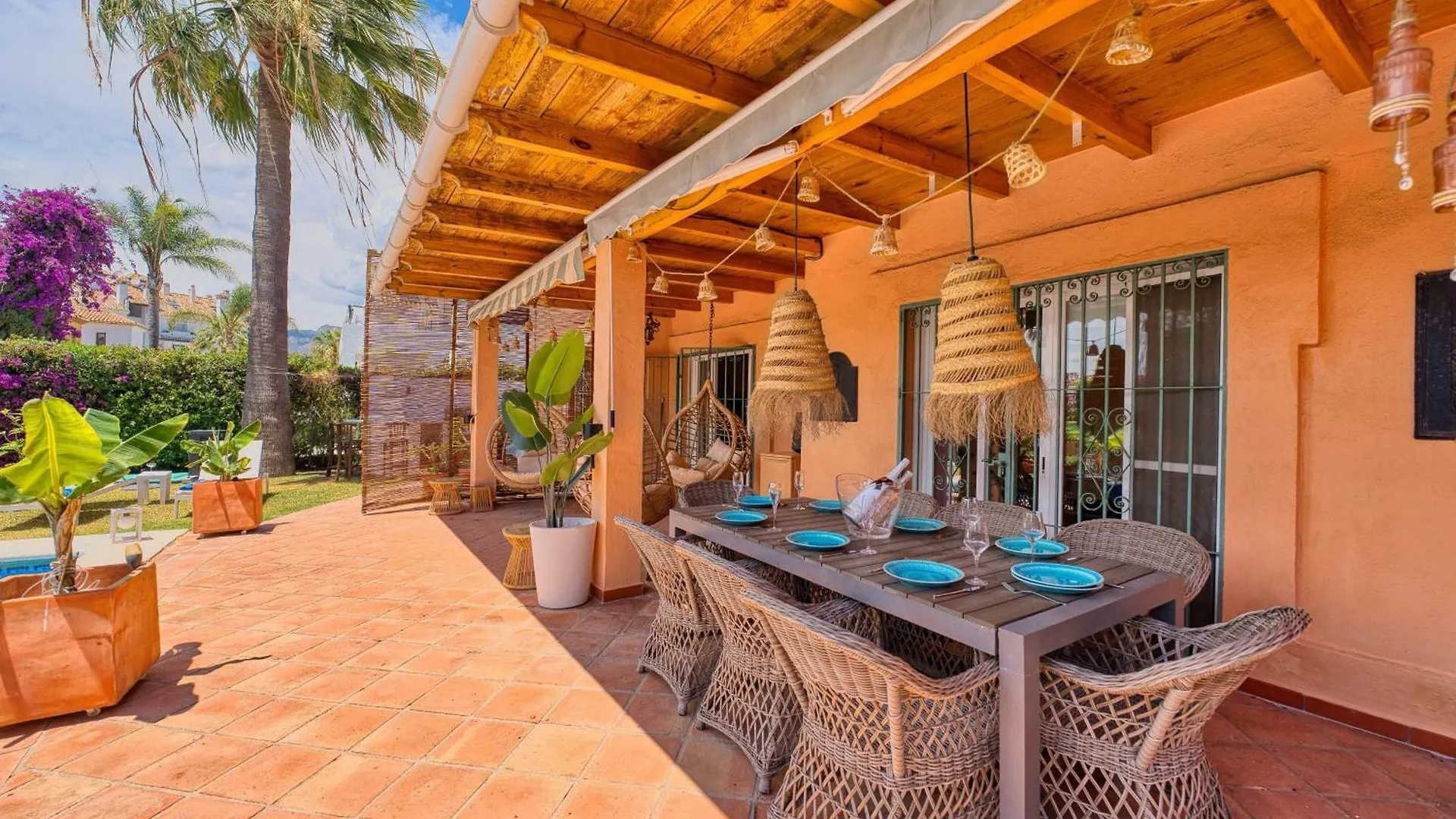 1109 * Panorama Sea View Family Villa Roof Terrace- Annex Marbella Spain